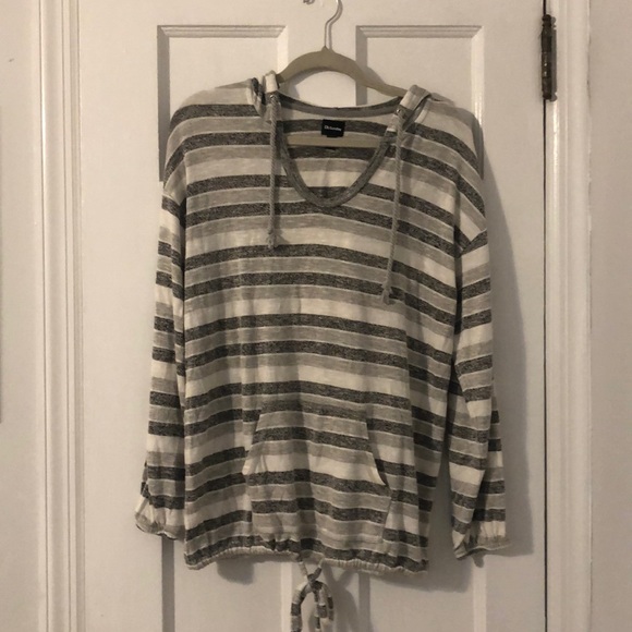 Striped Hooded Sweater - Picture 1 of 2